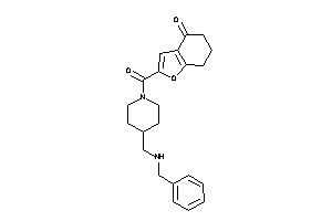 2-[4-[(benzylamino)methyl]piperidine-1-carbonyl]-6,7-dihydro-5H-benzofuran-4-one