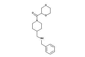 [4-[(benzylamino)methyl]piperidino]-(1,4-dioxan-2-yl)methanone