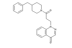 1-[3-(4-benzylpiperidino)-3-keto-propyl]cinnolin-4-one