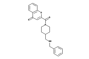 2-[4-[(benzylamino)methyl]piperidine-1-carbonyl]chromone