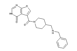 5-[4-[(benzylamino)methyl]piperidine-1-carbonyl]-3H-furo[2,3-d]pyrimidin-4-one