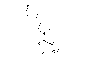 4-(3-morpholinopyrrolidino)benzofurazan