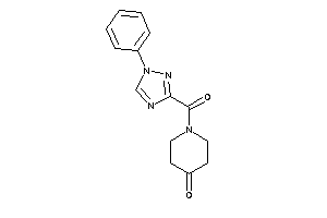 1-(1-phenyl-1,2,4-triazole-3-carbonyl)-4-piperidone