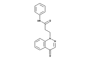 3-(4-ketocinnolin-1-yl)-N-phenyl-propionamide