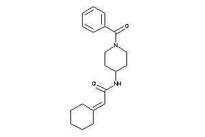 N-(1-benzoyl-4-piperidyl)-2-cyclohexylidene-acetamide