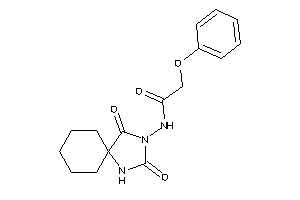 Image of N-(2,4-diketo-1,3-diazaspiro[4.5]decan-3-yl)-2-phenoxy-acetamide