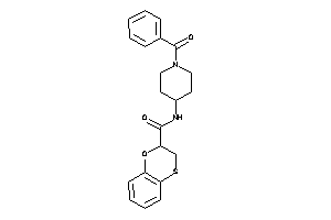 N-(1-benzoyl-4-piperidyl)-2,3-dihydro-1,4-benzoxathiine-2-carboxamide