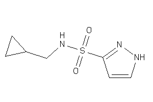 N-(cyclopropylmethyl)-1H-pyrazole-3-sulfonamide