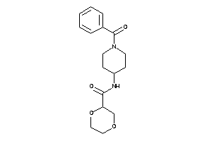 N-(1-benzoyl-4-piperidyl)-1,4-dioxane-2-carboxamide