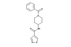 N-(1-benzoyl-4-piperidyl)isothiazole-4-carboxamide