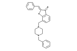 Image of 2-benzal-7-[(4-benzylpiperazino)methyl]coumaran-3-one