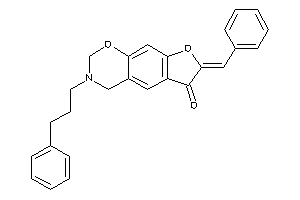 7-benzal-3-(3-phenylpropyl)-2,4-dihydrofuro[3,2-g][1,3]benzoxazin-6-one