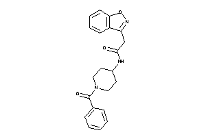 N-(1-benzoyl-4-piperidyl)-2-indoxazen-3-yl-acetamide