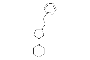 1-(1-phenethylpyrrolidin-3-yl)piperidine