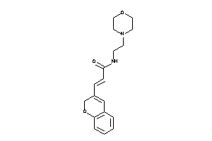 3-(2H-chromen-3-yl)-N-(2-morpholinoethyl)acrylamide