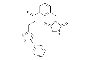 Image of 3-[(2,5-diketoimidazolidin-1-yl)methyl]benzoic Acid (5-phenylisoxazol-3-yl)methyl Ester