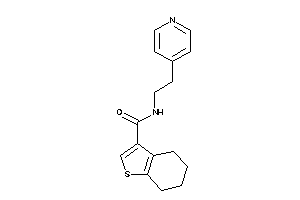 N-[2-(4-pyridyl)ethyl]-4,5,6,7-tetrahydrobenzothiophene-3-carboxamide