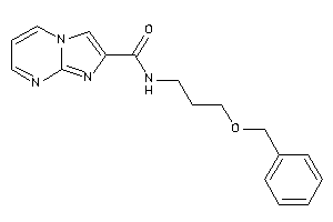 N-(3-benzoxypropyl)imidazo[1,2-a]pyrimidine-2-carboxamide