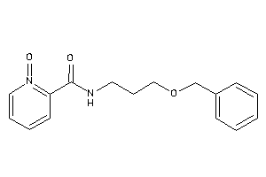 N-(3-benzoxypropyl)-1-keto-picolinamide