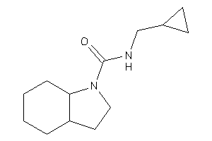 N-(cyclopropylmethyl)-2,3,3a,4,5,6,7,7a-octahydroindole-1-carboxamide