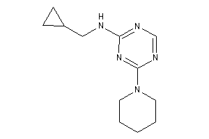 Cyclopropylmethyl-(4-piperidino-s-triazin-2-yl)amine