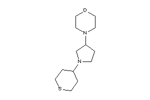 4-(1-tetrahydrothiopyran-4-ylpyrrolidin-3-yl)morpholine