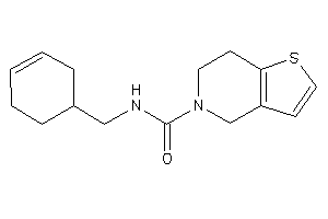 N-(cyclohex-3-en-1-ylmethyl)-6,7-dihydro-4H-thieno[3,2-c]pyridine-5-carboxamide