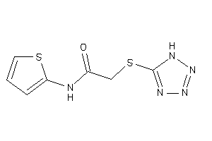 2-(1H-tetrazol-5-ylthio)-N-(2-thienyl)acetamide