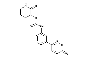 1-(2-keto-3-piperidyl)-3-[3-(6-keto-1H-pyridazin-3-yl)phenyl]urea