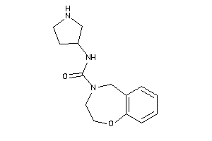 N-pyrrolidin-3-yl-3,5-dihydro-2H-1,4-benzoxazepine-4-carboxamide