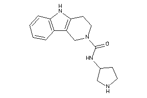 N-pyrrolidin-3-yl-1,3,4,5-tetrahydropyrido[4,3-b]indole-2-carboxamide