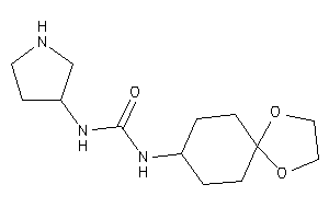 Image of 1-(1,4-dioxaspiro[4.5]decan-8-yl)-3-pyrrolidin-3-yl-urea