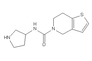 N-pyrrolidin-3-yl-6,7-dihydro-4H-thieno[3,2-c]pyridine-5-carboxamide