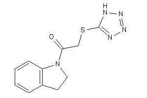 1-indolin-1-yl-2-(1H-tetrazol-5-ylthio)ethanone