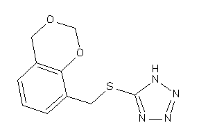 5-(4H-1,3-benzodioxin-8-ylmethylthio)-1H-tetrazole