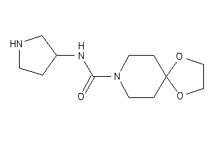 N-pyrrolidin-3-yl-1,4-dioxa-8-azaspiro[4.5]decane-8-carboxamide