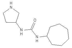 1-cycloheptyl-3-pyrrolidin-3-yl-urea