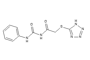 N-(phenylcarbamoyl)-2-(1H-tetrazol-5-ylthio)acetamide