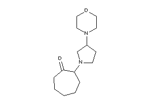 2-(3-morpholinopyrrolidino)cycloheptanone