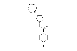 1-[2-(3-morpholinopyrrolidino)acetyl]-4-piperidone