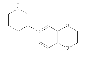 3-(2,3-dihydro-1,4-benzodioxin-6-yl)piperidine