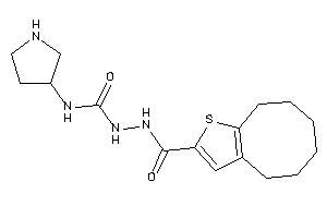 1-(4,5,6,7,8,9-hexahydrocycloocta[b]thiophene-2-carbonylamino)-3-pyrrolidin-3-yl-urea