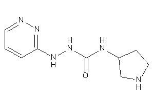 1-(pyridazin-3-ylamino)-3-pyrrolidin-3-yl-urea