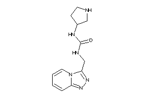 1-pyrrolidin-3-yl-3-([1,2,4]triazolo[4,3-a]pyridin-3-ylmethyl)urea