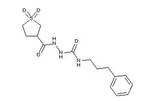 1-[(1,1-diketothiolane-3-carbonyl)amino]-3-(3-phenylpropyl)urea