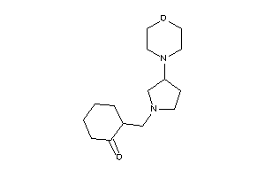 2-[(3-morpholinopyrrolidino)methyl]cyclohexanone