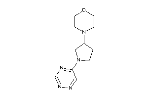 4-[1-(1,2,4-triazin-5-yl)pyrrolidin-3-yl]morpholine