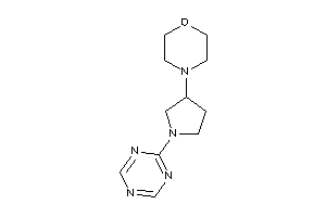 4-[1-(s-triazin-2-yl)pyrrolidin-3-yl]morpholine