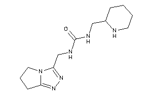 1-(6,7-dihydro-5H-pyrrolo[2,1-c][1,2,4]triazol-3-ylmethyl)-3-(2-piperidylmethyl)urea