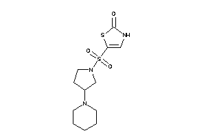 5-(3-piperidinopyrrolidino)sulfonyl-4-thiazolin-2-one